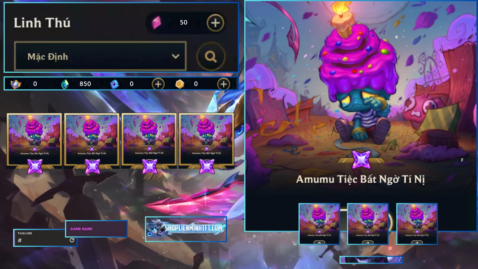 AMUMU TIỆC BẤT NGỜ CLONE